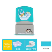 Load image into Gallery viewer, Customized Name Stamp Paints Personal Student Child Baby Engraved Waterproof Non-fading Kindergarten Cartoon Clothing Name Seal