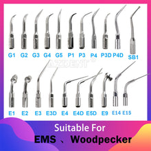 Load image into Gallery viewer, Dental Ultrasonic Scaler Tip Scaling Periodontics Endodontics Fit EMS Woodpecker G1 G2 G3