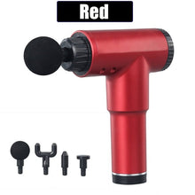Load image into Gallery viewer, 8000r/min Therapy Massage Gun 32 Gears Muscle Massager Pain Sport Massage Machine Relax Body Slimming Relief With 4 Heads
