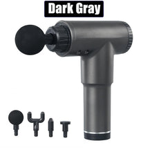 Load image into Gallery viewer, 8000r/min Therapy Massage Gun 32 Gears Muscle Massager Pain Sport Massage Machine Relax Body Slimming Relief With 4 Heads
