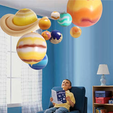 Load image into Gallery viewer, 10PCs/lot Inflatable Nine Planets Ball Solar System Teaching Props Model Mall Decoration Beach Ball for Children ScienceLearning
